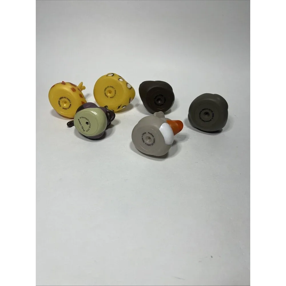 Lot of 6 Rubber Duckies Animal Theme for Jeep Enthusiast Ducking